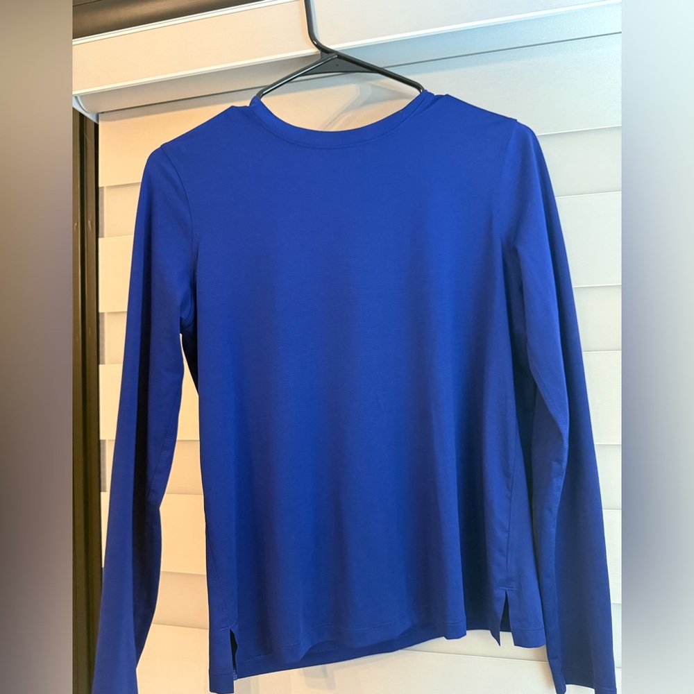 Lululemon Athletica Blue Long Sleeve Top